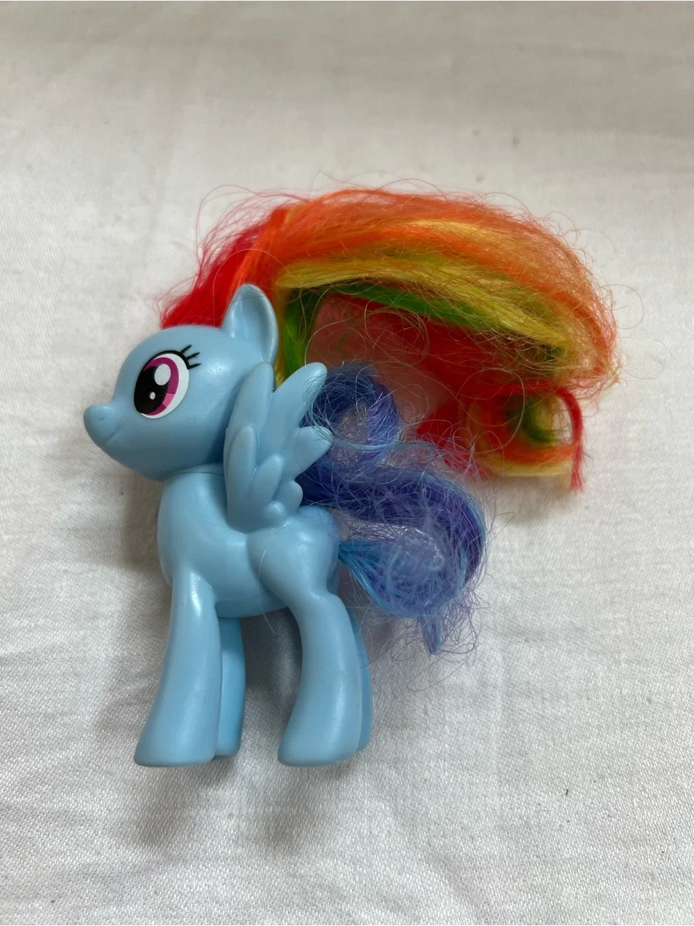 My Little Pony Lot of 6 Figures Horses Some With Brushable Hair